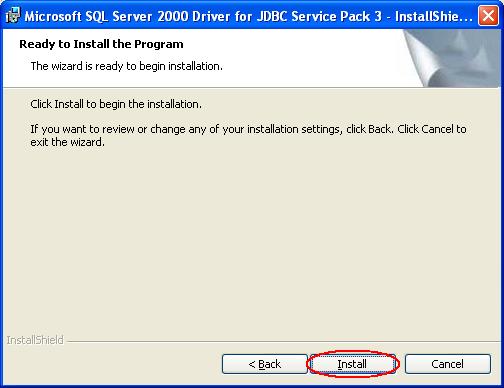 Sql Server 2000 Jdbc Driver Download